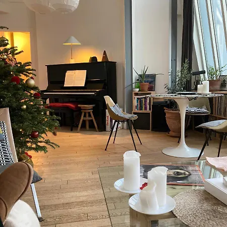 Un Loft Avec Verriere Sous Les Toits Apartmán Paříž